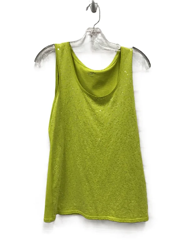 Green Top Sleeveless By Loft, Size: S Dynamic Men's Glow