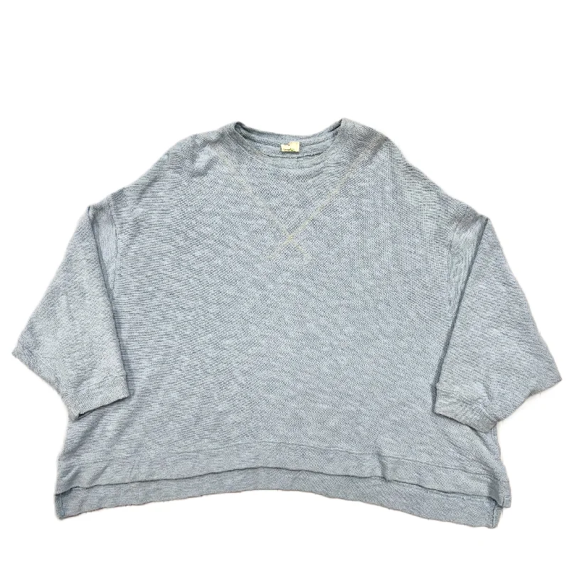 Top 3/4 Sleeve By We The Free In Blue, Size: S Cool Men's Skate