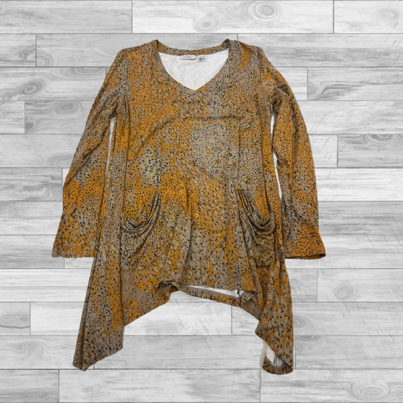 Top 3/4 Sleeve By Logo In Multi-colored, Size: M Dynamic Men's Glow