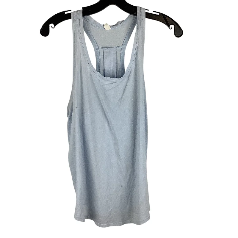 Athletic Tank Top By Lululemon In Blue, Size: 6 Laid