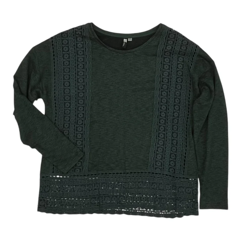 Top Ls By Kut In Green, Size:M Dynamic Men's Glow