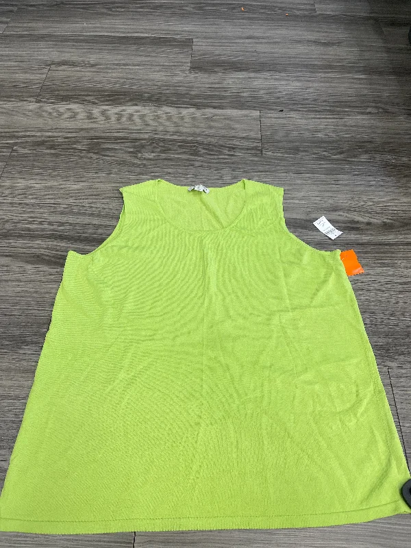 Tank Top By Coldwater Creek  Size: 2x Refined Men's Hand