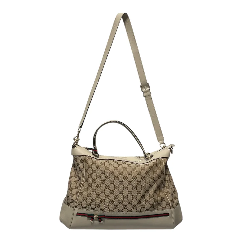 GUCCI/Cross Body Bag/Monogram/BEG/GG CANVAS MAYFAIR Relaxed Men's Beach