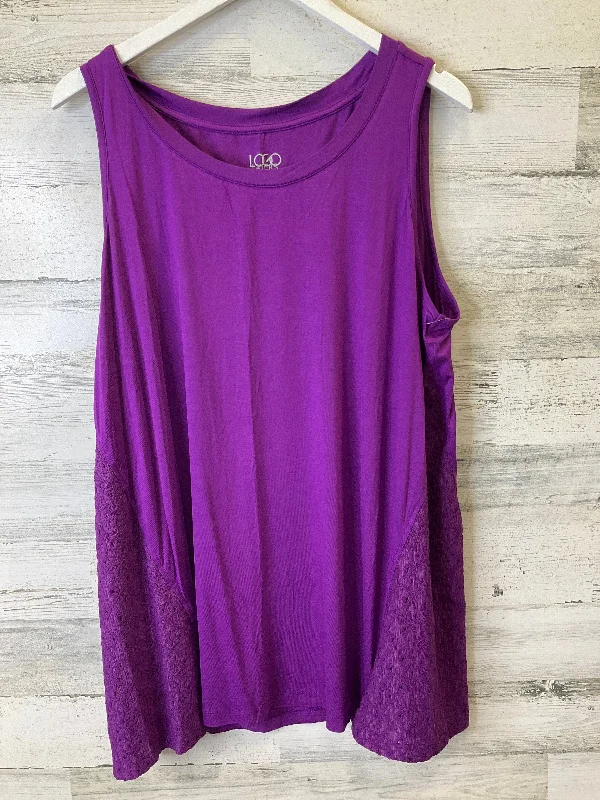 Tank Top By Logo  Size: 1x Cclassic Men's Tweed