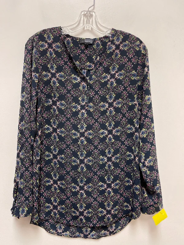 Top Long Sleeve By Limited In Navy, Size: S Bold Men's Statement