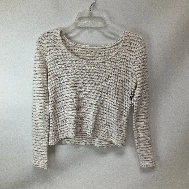 Top Long Sleeve By Madewell In Multi-colored, Size: Xxs Modern Men's 