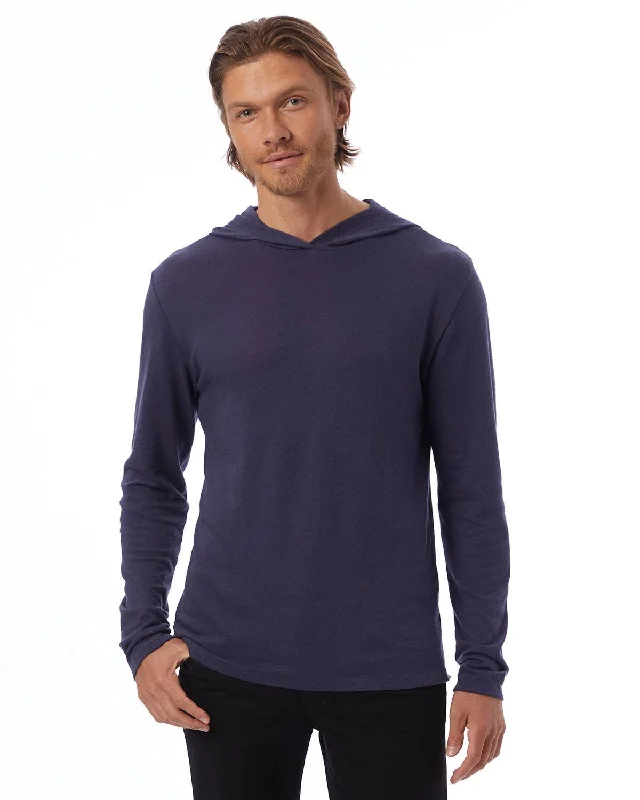 TEE SHIRT HOOD - NAVY Lumberjack