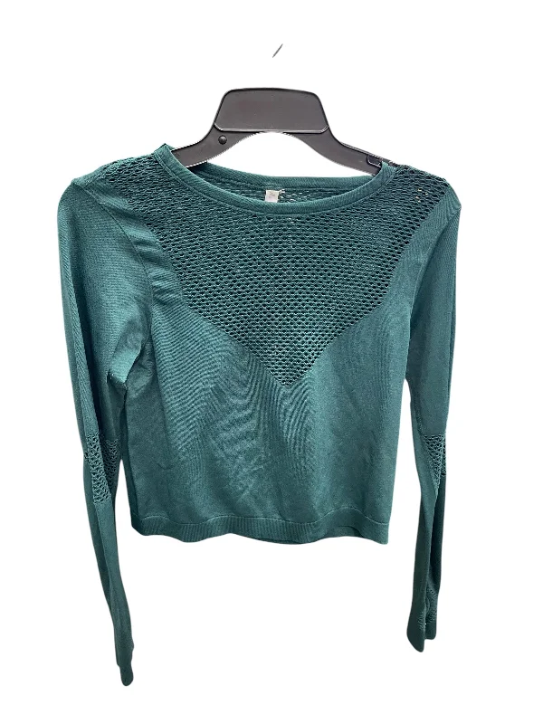 Top Long Sleeve By Clothes Mentor In Green, Size: S Cclassic Men's Tweed