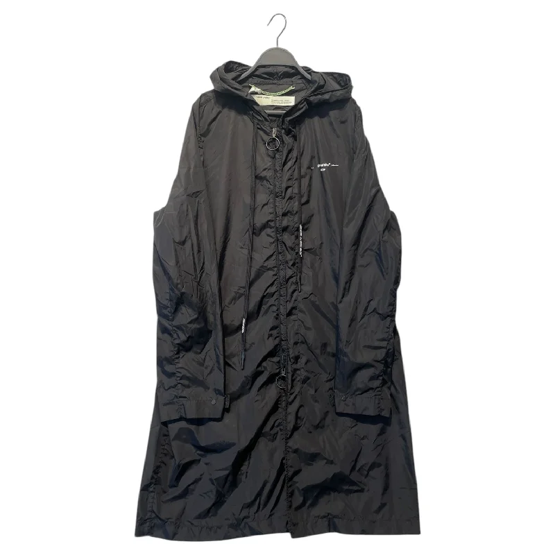 OFF-WHITE/Windbreaker/L/Nylon/BLK/Graphic/FW1920 Man Collection Cozy Men's Sherpa