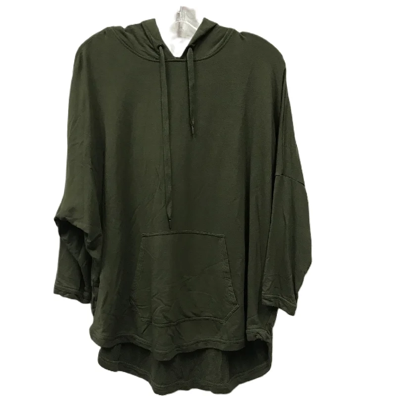 Green Top Short Sleeve By Lou And Grey, Size: L Cozy Men's Winter