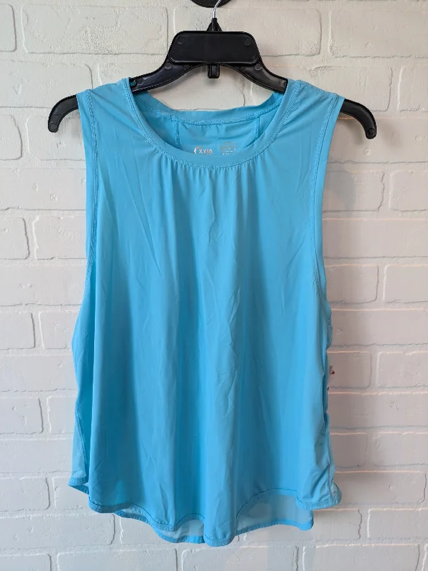 Athletic Tank Top By Zyia In Blue, Size: Xxl Polished Men's Satin