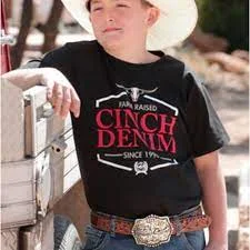 Cinch Boy's Shirt/MTT7670141 Dapper Men's Bow