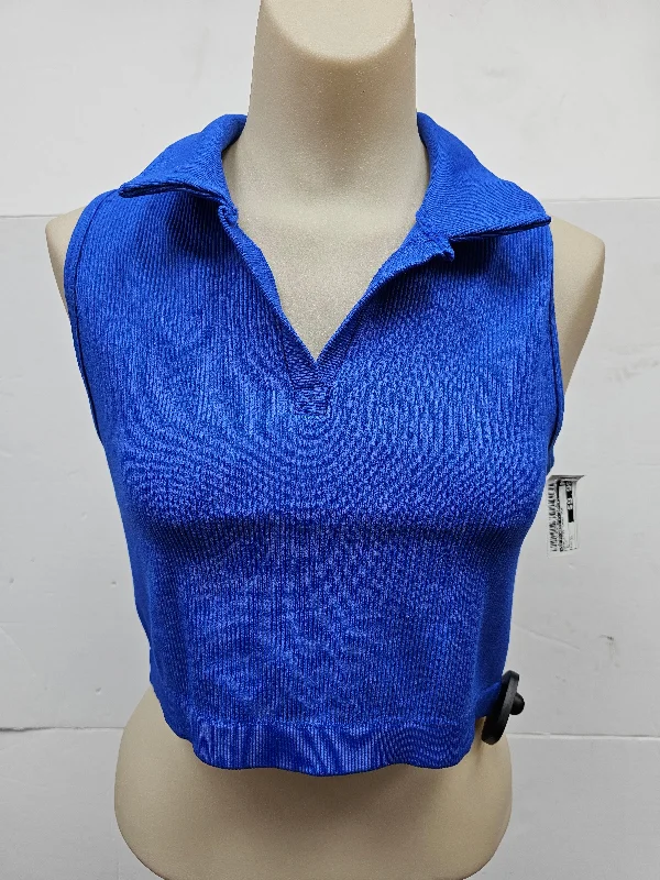 Athletic Tank Top By 90 Degrees By Reflex In Blue, Size: Xl Cool Men's Distressed