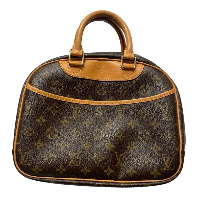 LOUIS VUITTON/Hand Bag/Monogram/Leather/BRW/TROUVILLE Rugged Men's Outdoor 