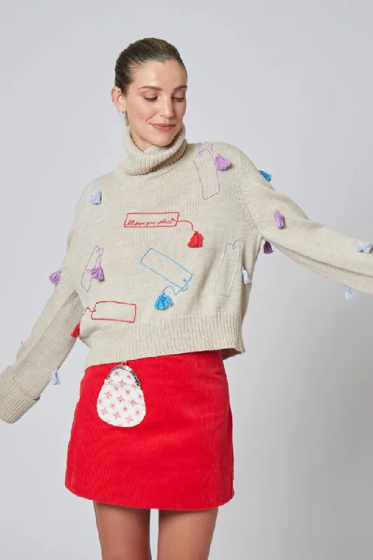Matilda Turtleneck Sweater Monochromatic All