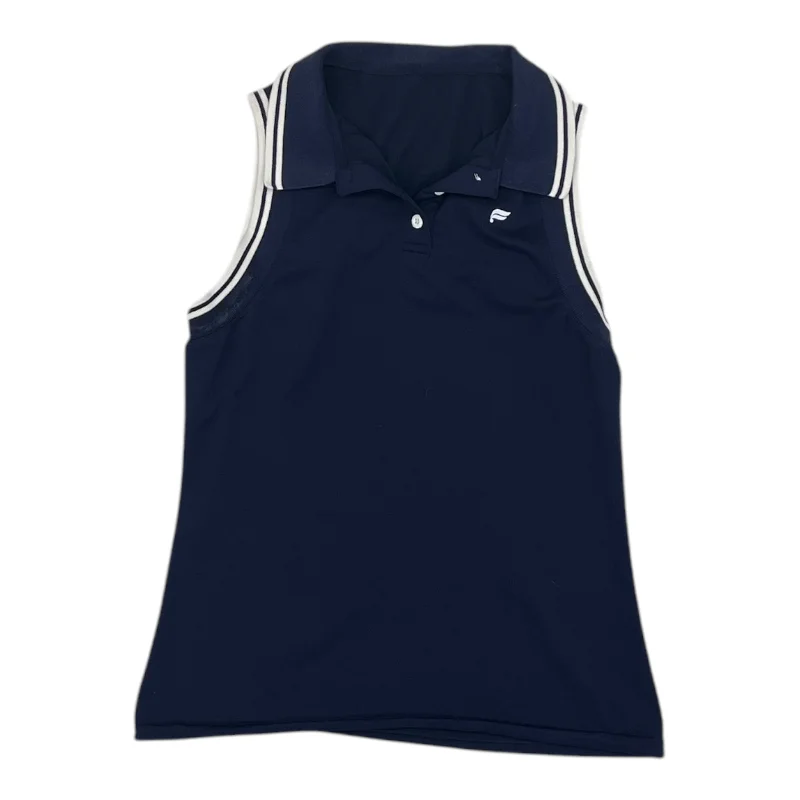 Athletic Tank Top By Fabletics In Navy, Size:M Lumberjack