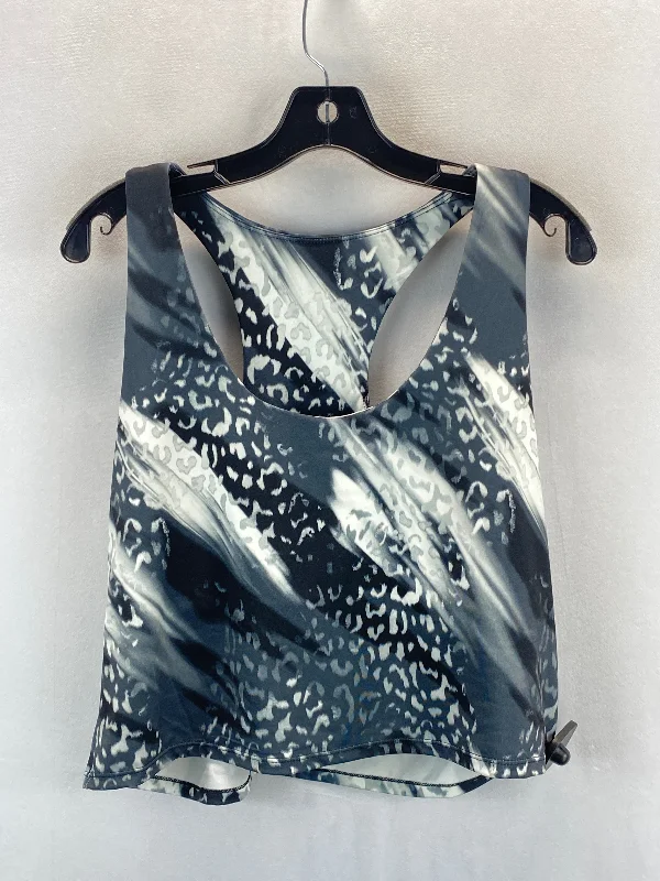 Grey & White Athletic Tank Top Pro Player, Size 3x Street