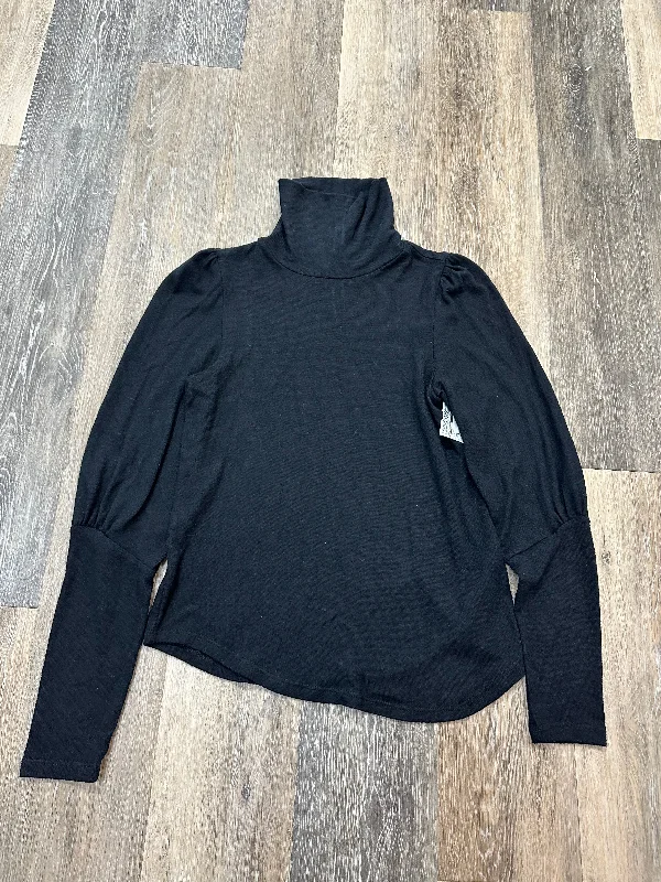 Top Long Sleeve By Anthropologie In Black, Size: S Modern Men's Geometric