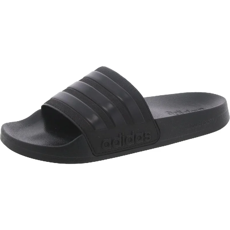 Adidas Womens Adilette Shower Slip On Flat Pool Slides