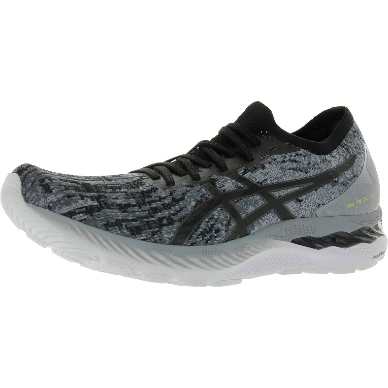 Asics Mens Gel Nimbus 23 Knit Fitness Workout Running Shoes