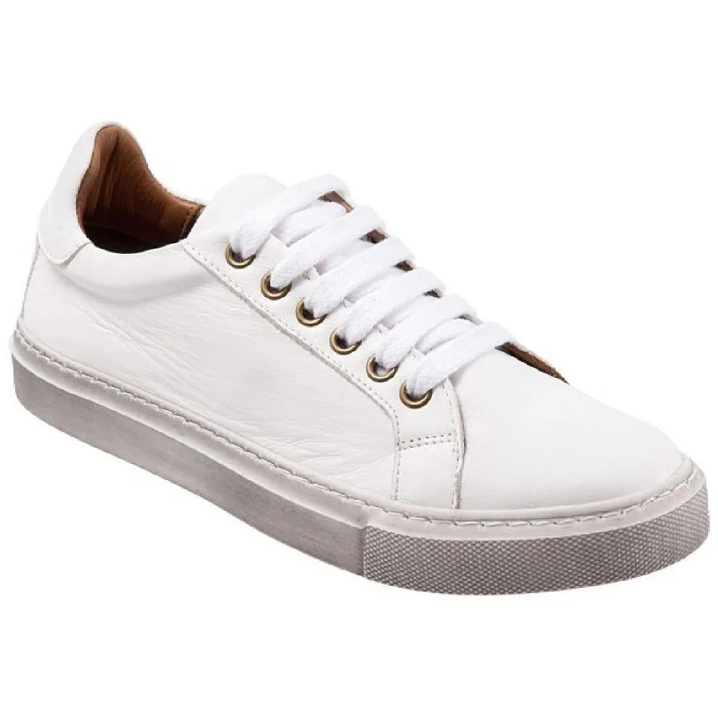 Bueno Womens Reece Leather Lace-Up Casual and Fashion Sneakers