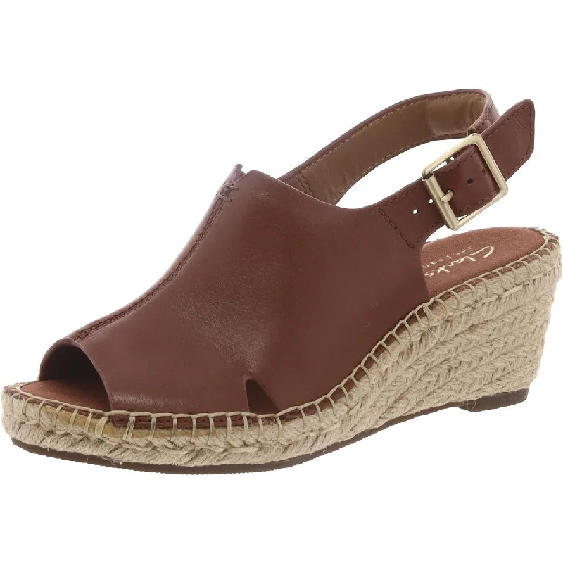 Clarks Womens Petrina Mera Espadrille Wedge Wedge Sandals