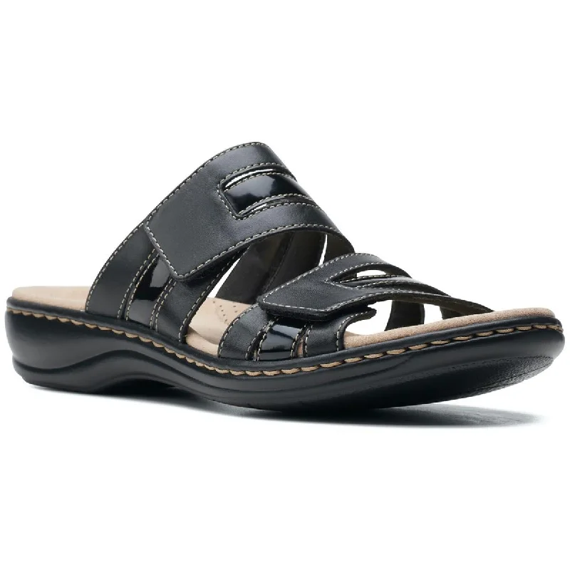 Clarks Womens  Strap Slip On Slide Sandals