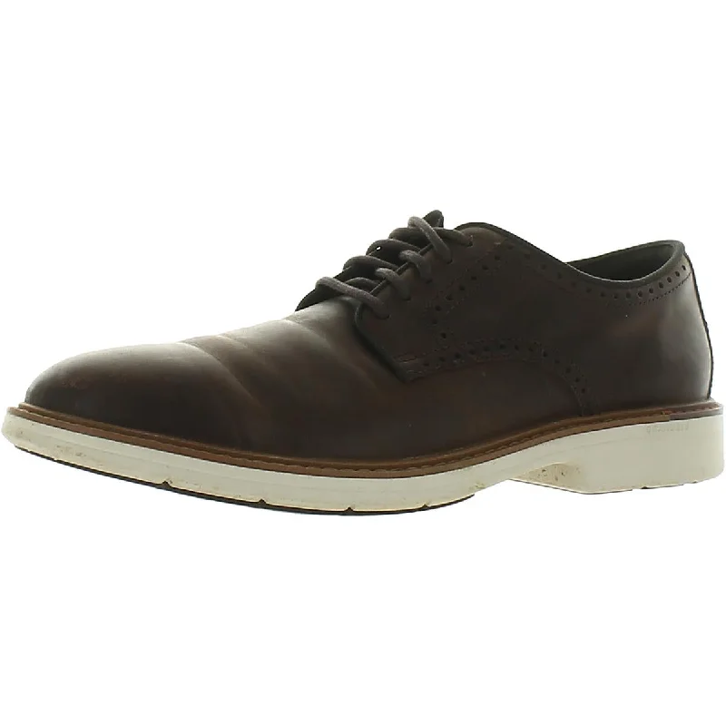 Cole Haan Mens Go-To Leather Comfort Oxfords