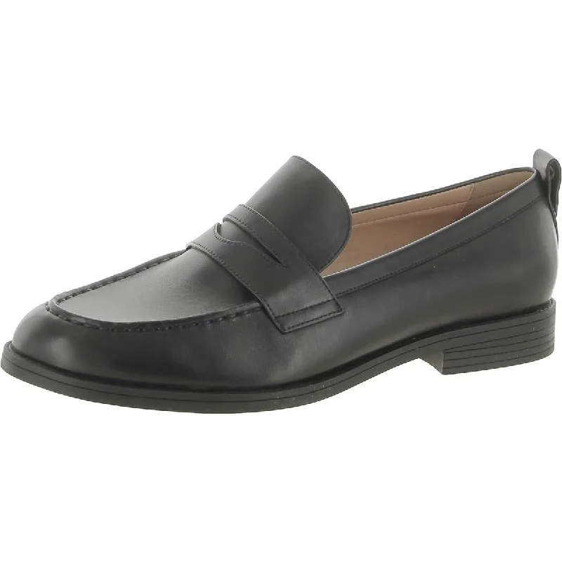 Cole Haan Womens Stassi Leather Embossed Loafers