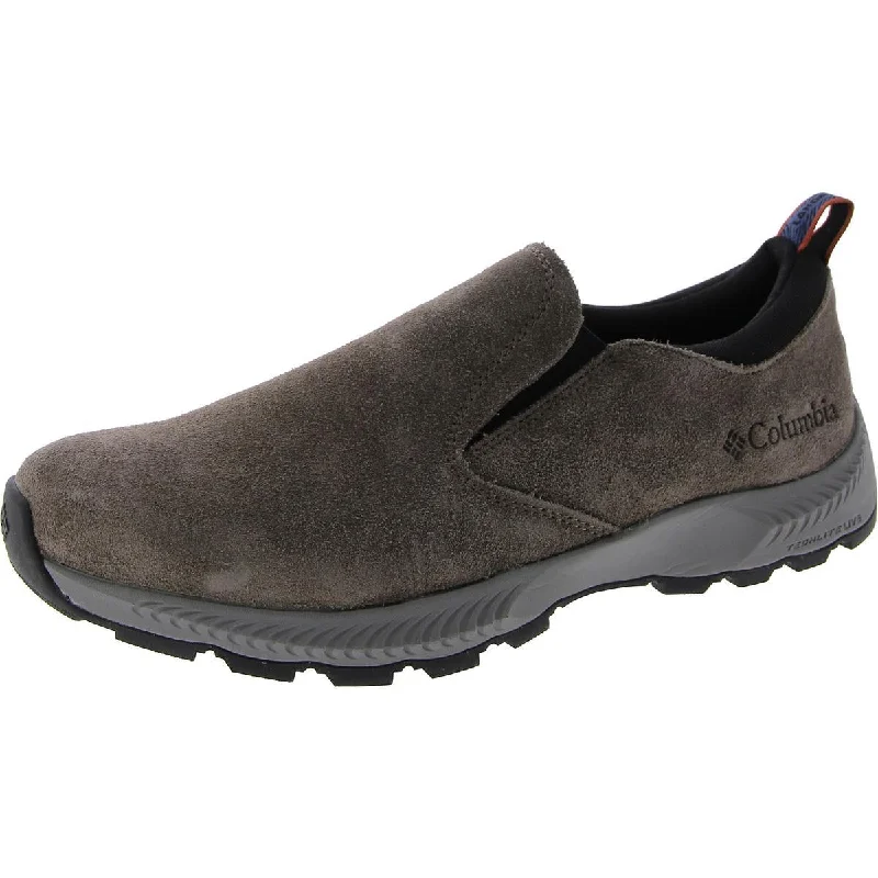 Columbia Mens Suede Slip-On Loafers