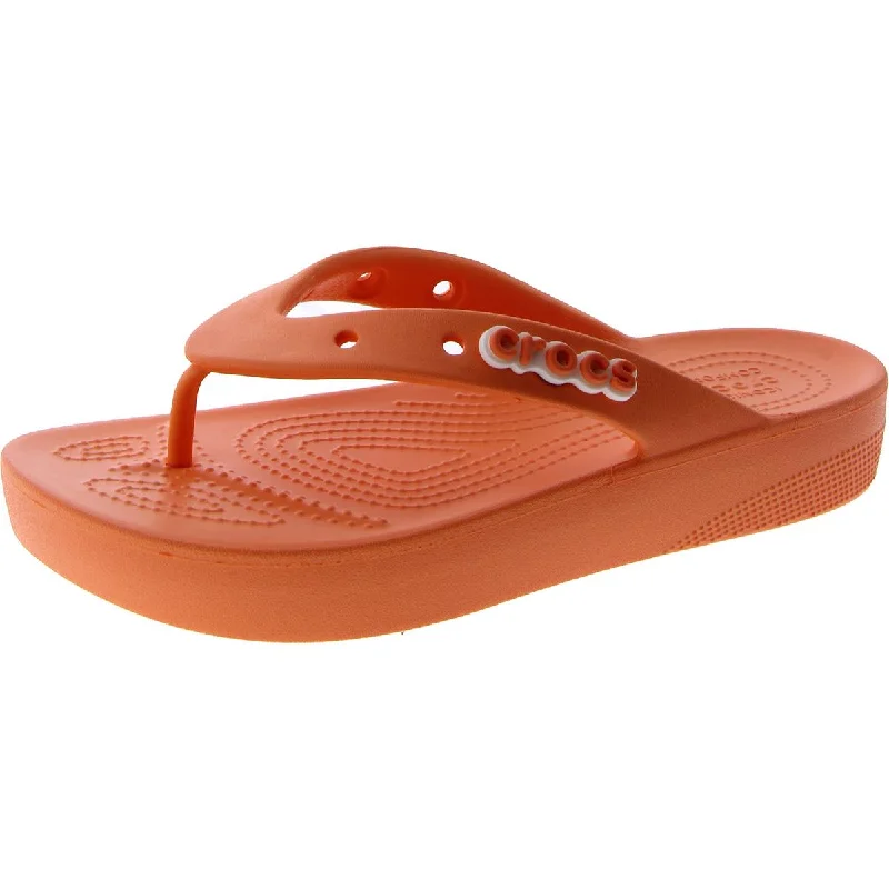 Crocs Womens Slip On Open Toe Thong Sandals