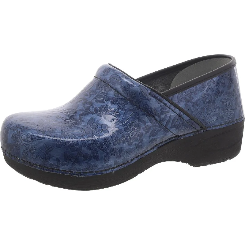 Dansko Womens XP 2.0 Leather Embssed Clogs