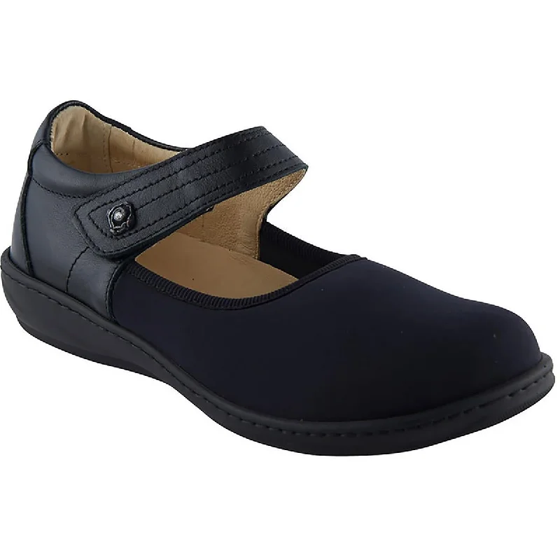 David Tate Womens Everly Faux Leather Slip On Mary Janes