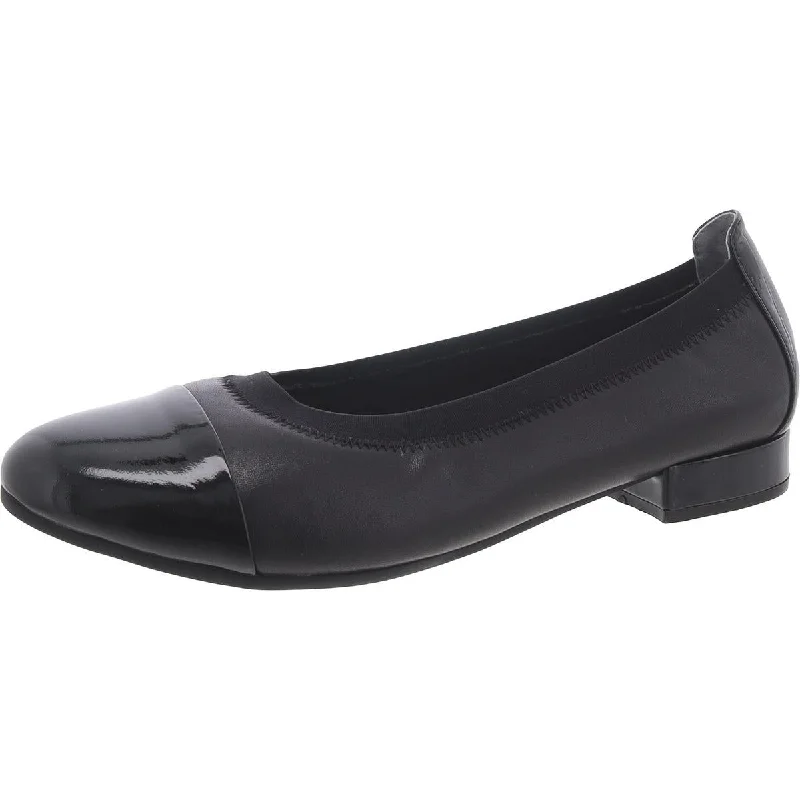 David Tate Womens Pay Patent Flat Shoes