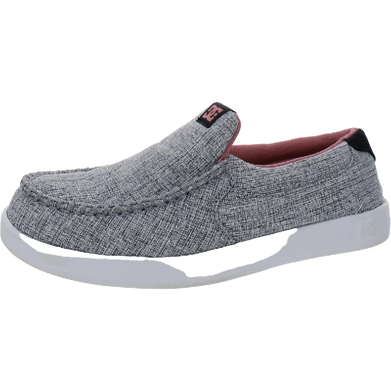 DC Shoes Womens Comfort Lifestyle Slip-On Sneakers