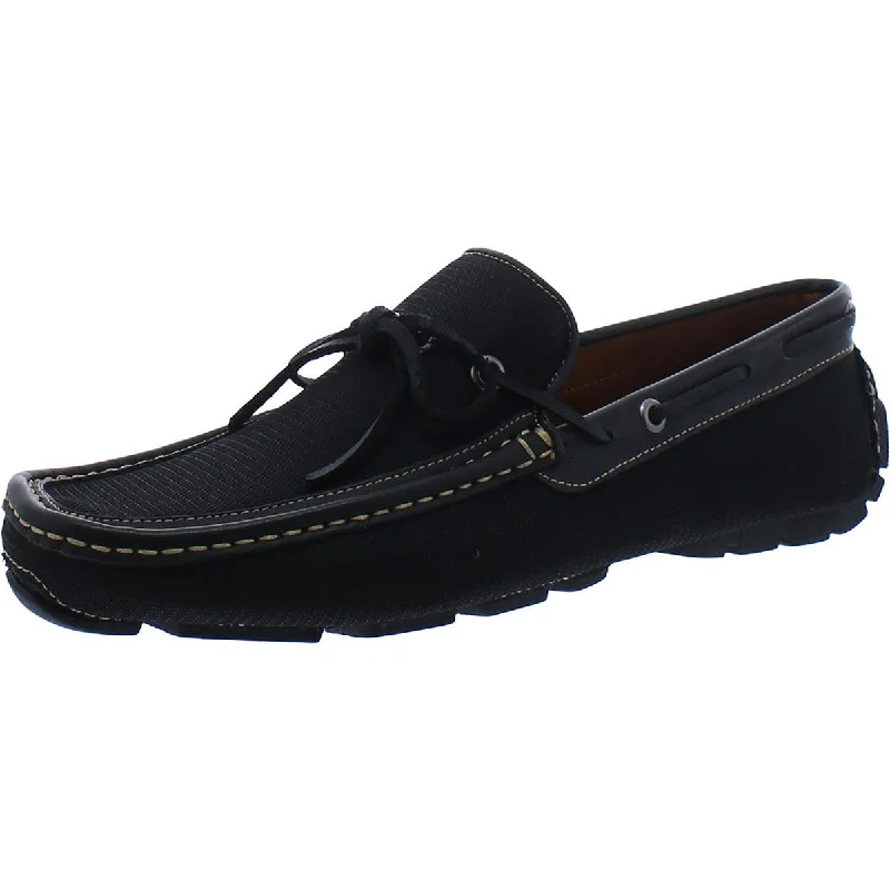 Donald J. Pliner Mens Dade Leather Slip-On Driving Moccasins