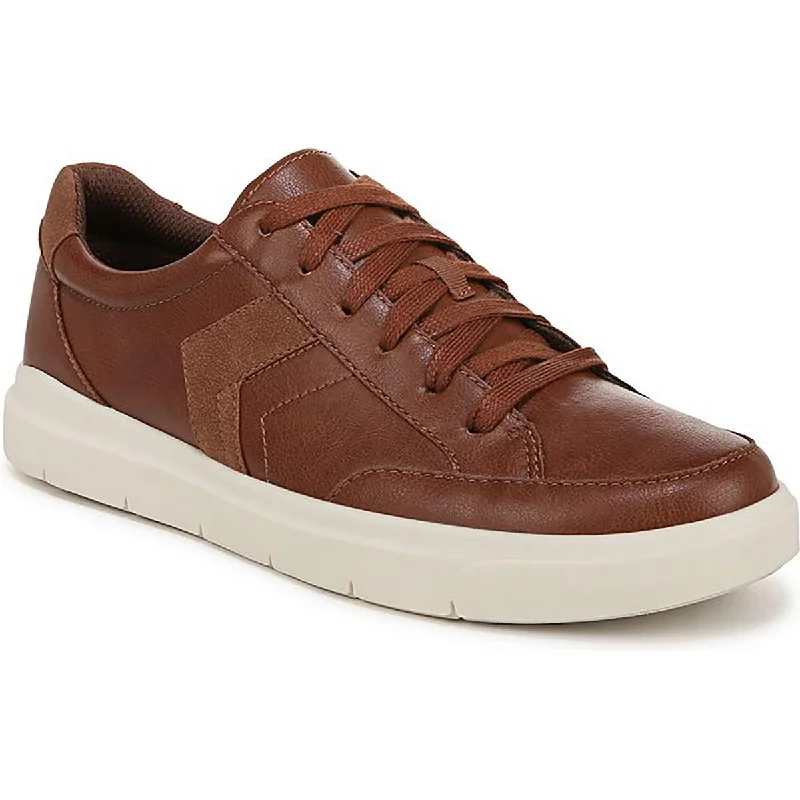 Dr. Scholl's Shoes Mens Madison Men Faux Leather Casual And Fashion Sneakers