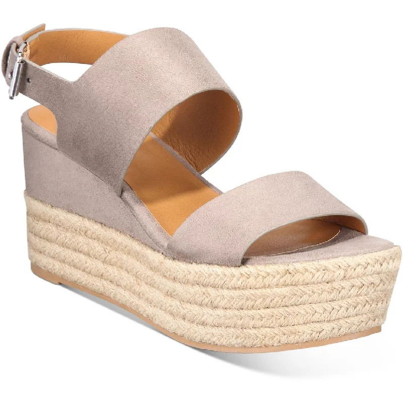 DV By Dolce Vita Womens Lee Lee Faux Suede Espadrilles Platform Sandals