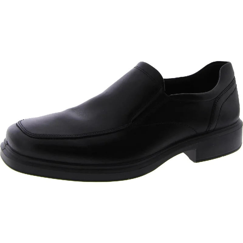 ECCO Mens Leather Slip On Loafers