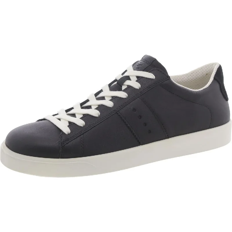 ECCO Mens Street Lite Leather Lifestyle Casual And Fashion Sneakers