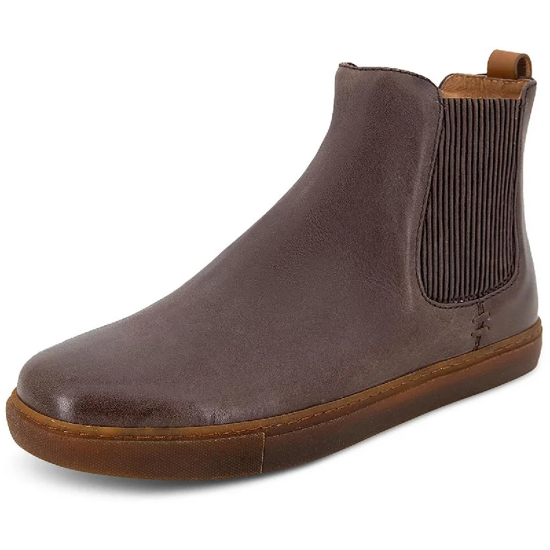 Gentle Souls by Kenneth Cole Mens Nyle Mixed Media Pull On Chelsea Boots