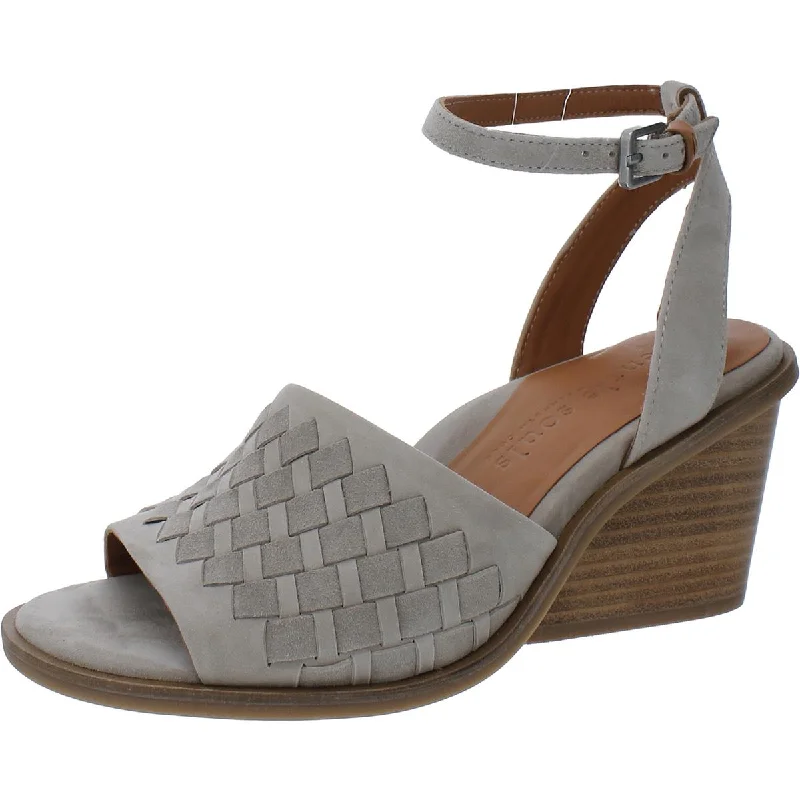 Gentle Souls by Kenneth Cole Womens Nada Woven Slingback Sandals