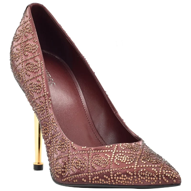 Guess Womens Sorenae 2 G Satin Pumps