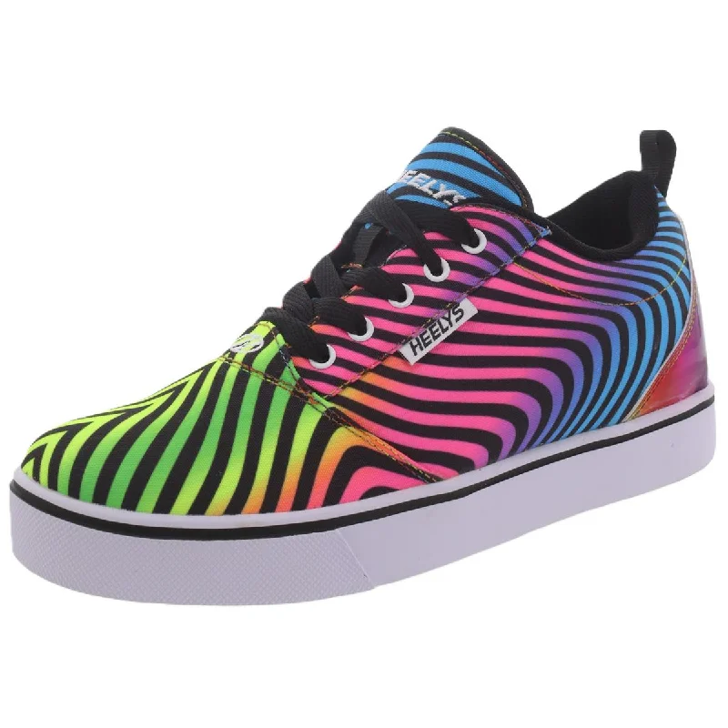 Heelys Womens Pro 20 Prints Canvas Lace-Up Skate Shoes