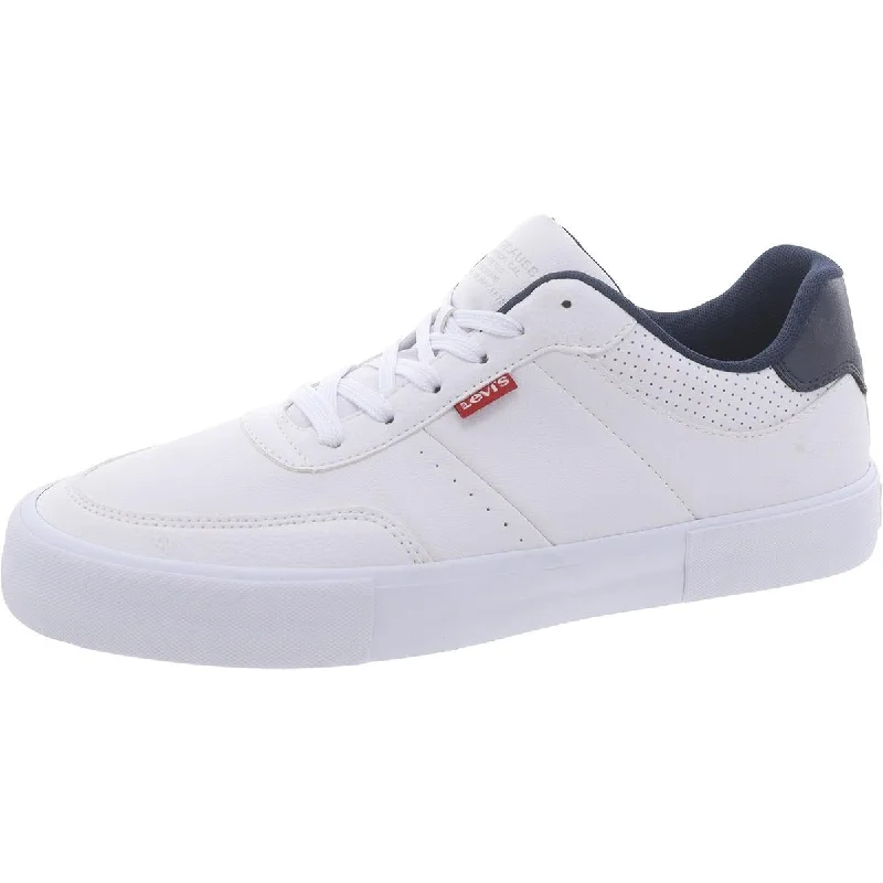 Levi's Mens Munro Faux Leather Lifestyle Casual And Fashion Sneakers