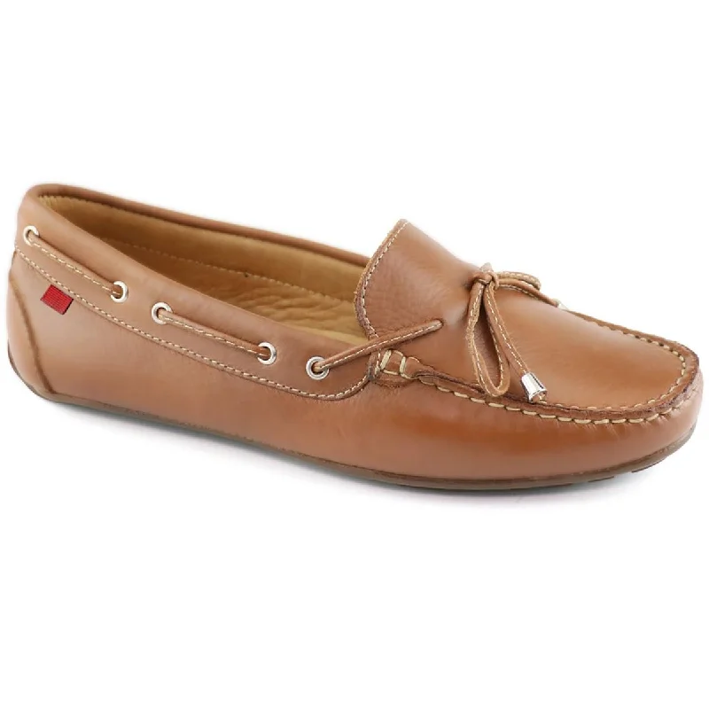 Marc Joseph Womens Leather Slip On Loafers