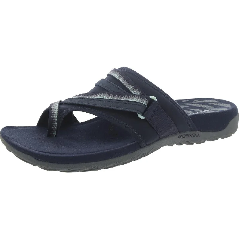 Merrell Womens Terran 3 Cush Post Toe Loop Slip On Slide Sandals