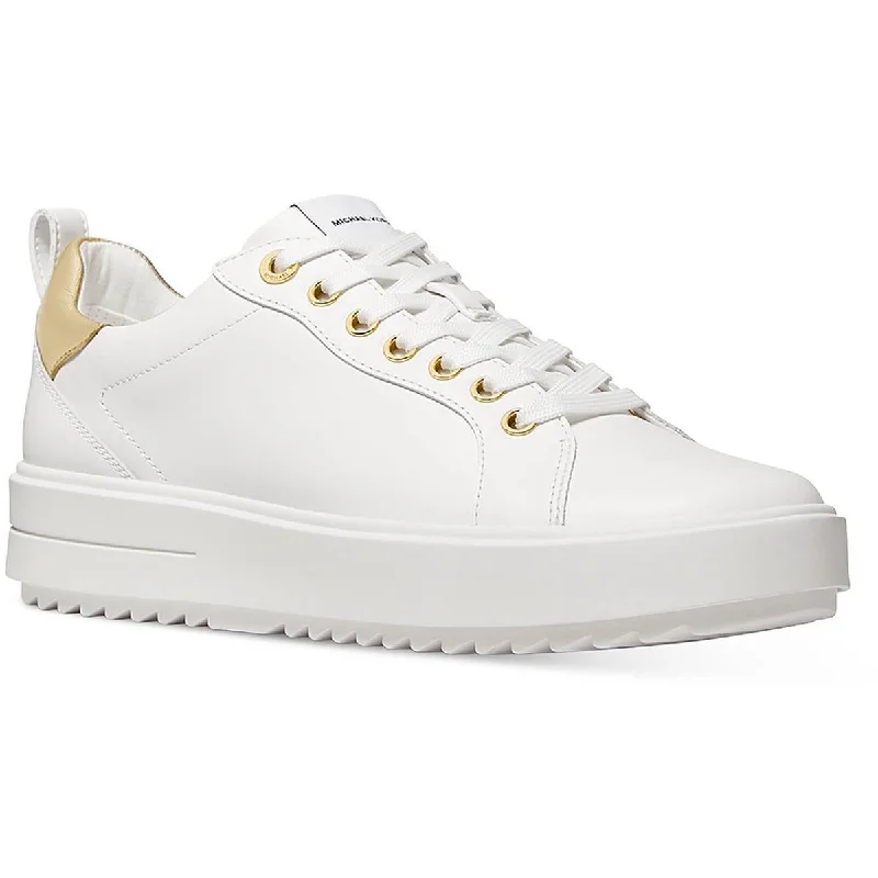 MICHAEL Michael Kors Womens Emmett Leather Lifestyle Casual And Fashion Sneakers