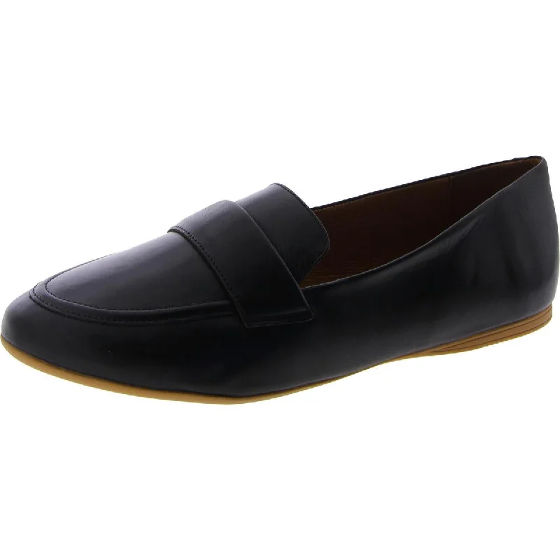 Miz Mooz Womens Ken Leather Slip On Loafers