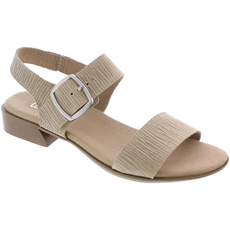 Munro Womens Cleo Suede Casual Block Heel